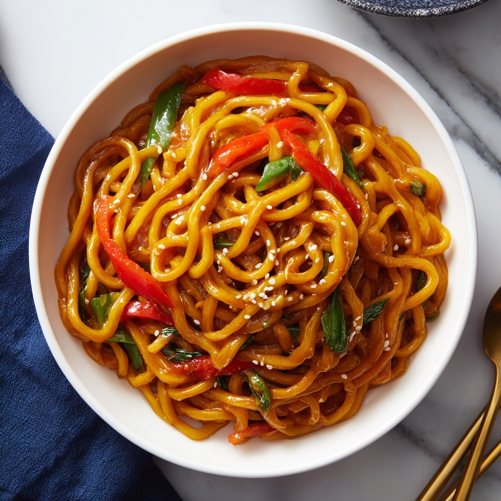Sweet and Sour Noodles Recipe - Recipe Image