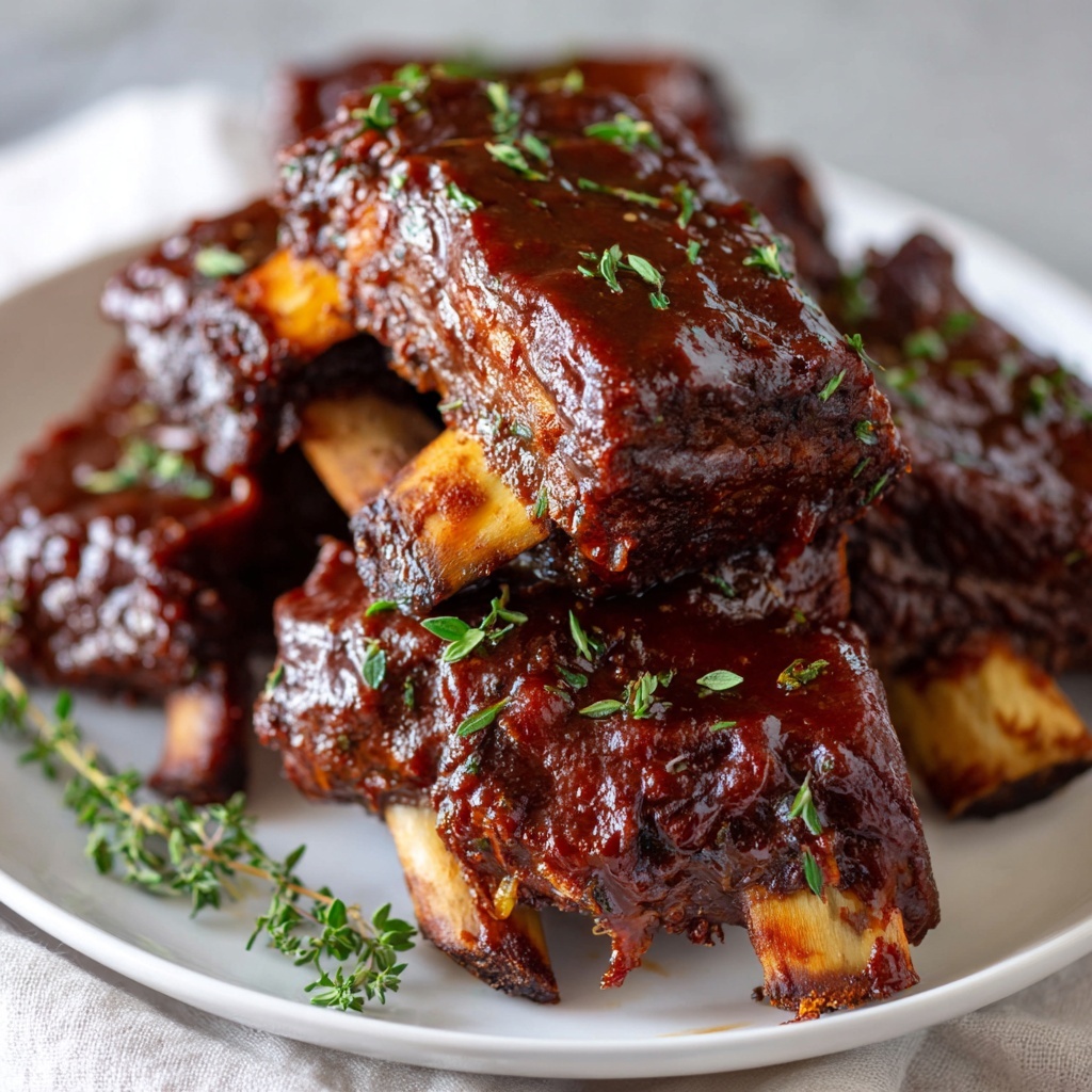 Mouthwatering Braised Short Ribs for Cozy Family Dinners Recipe - Recipe Image