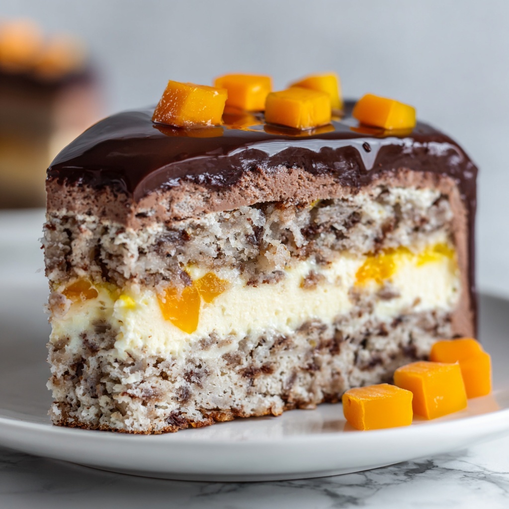 Brazilian Carrot Cake with Rich Chocolate Frosting Recipe - Recipe Image