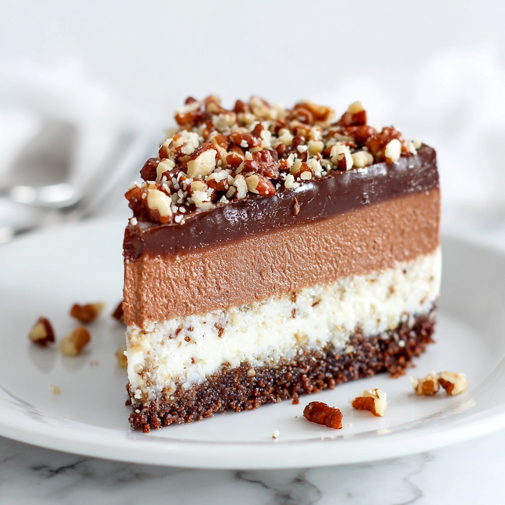 German Chocolate Cheesecake Recipe - Recipe Image