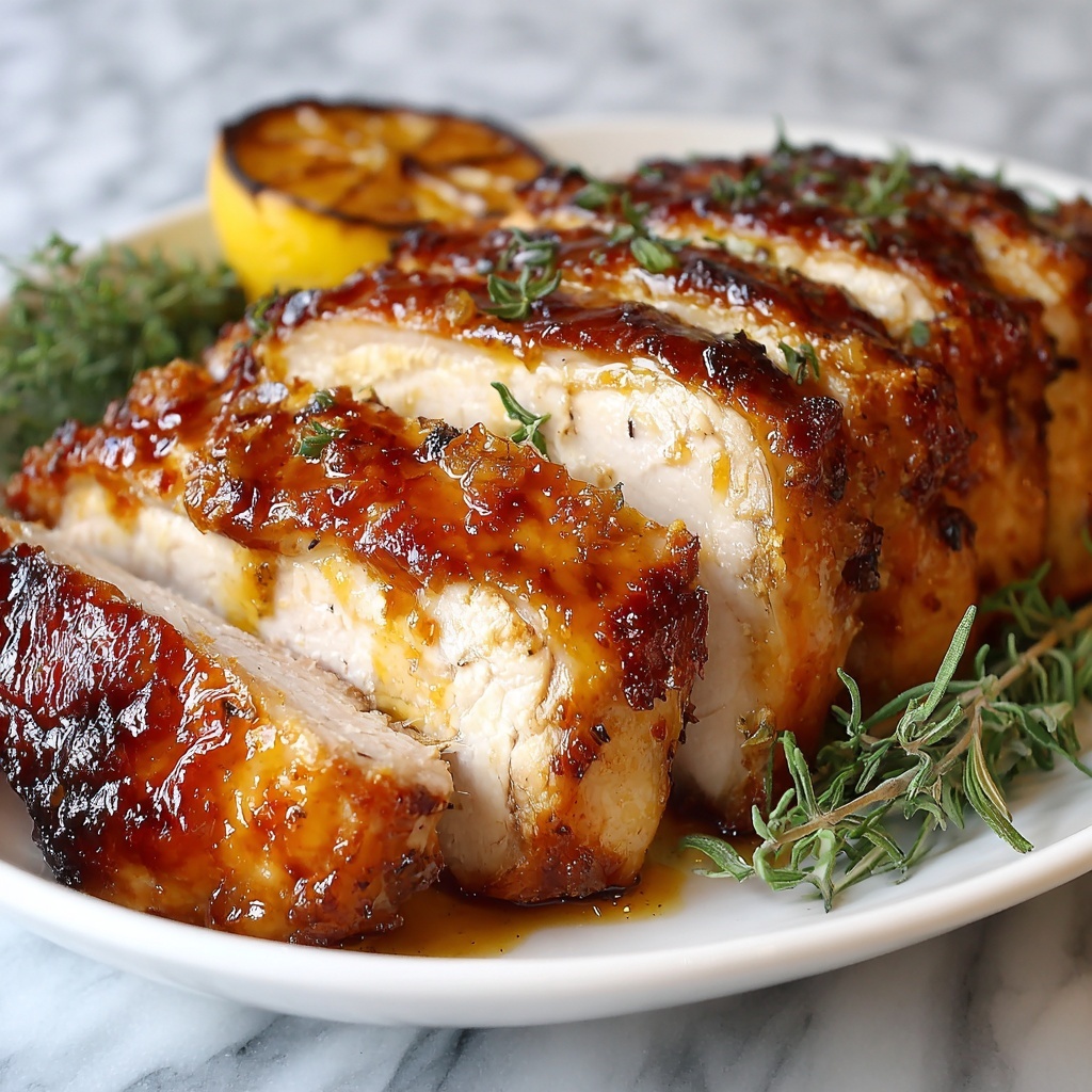 Honey Glazed Turkey Breast Recipe - Recipe Image