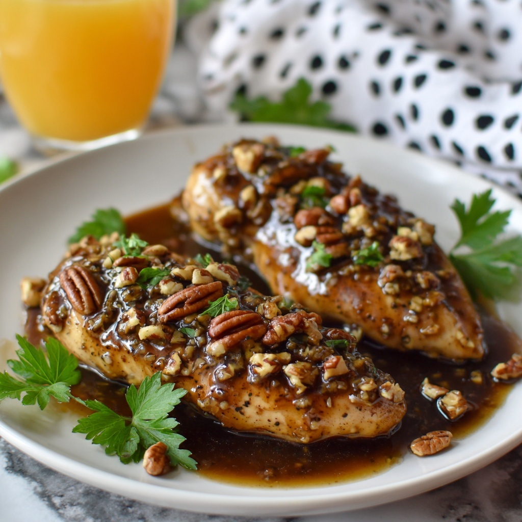 Honey Pecan Chicken Breast Recipe - Recipe Image