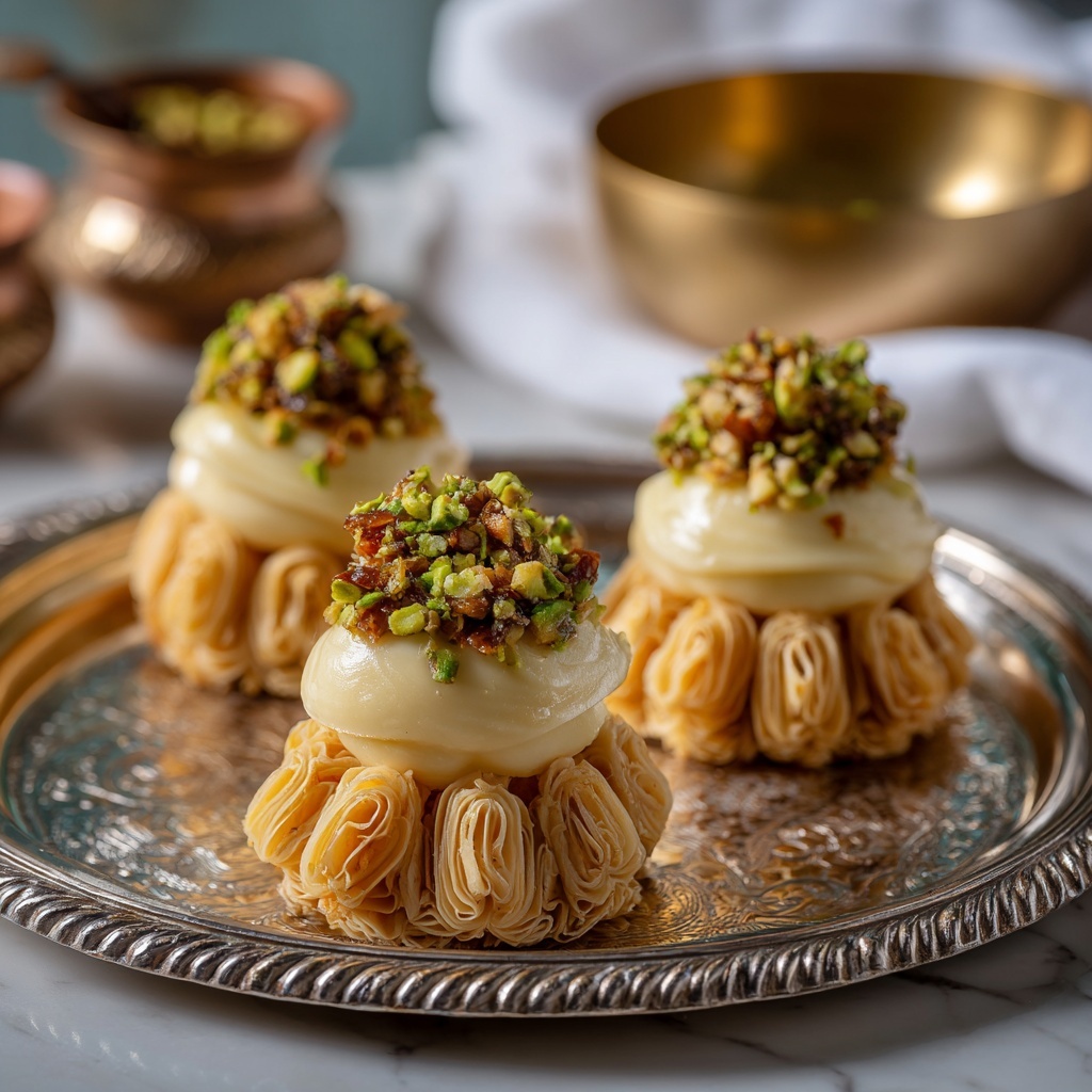 Mini Baklava Cheesecakes Recipe - Recipe Image