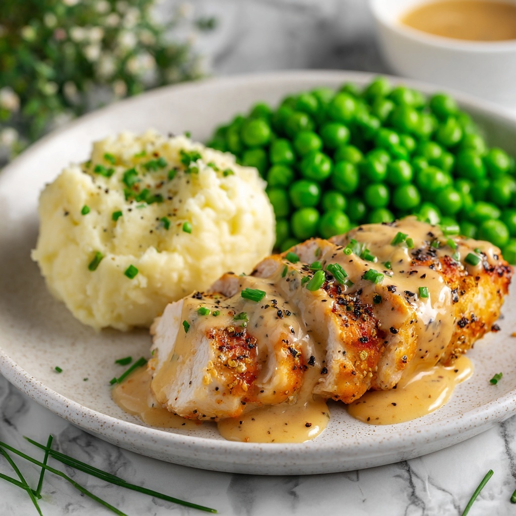 Boursin Chicken with Herb Garlic Sauce Recipe - Recipe Image