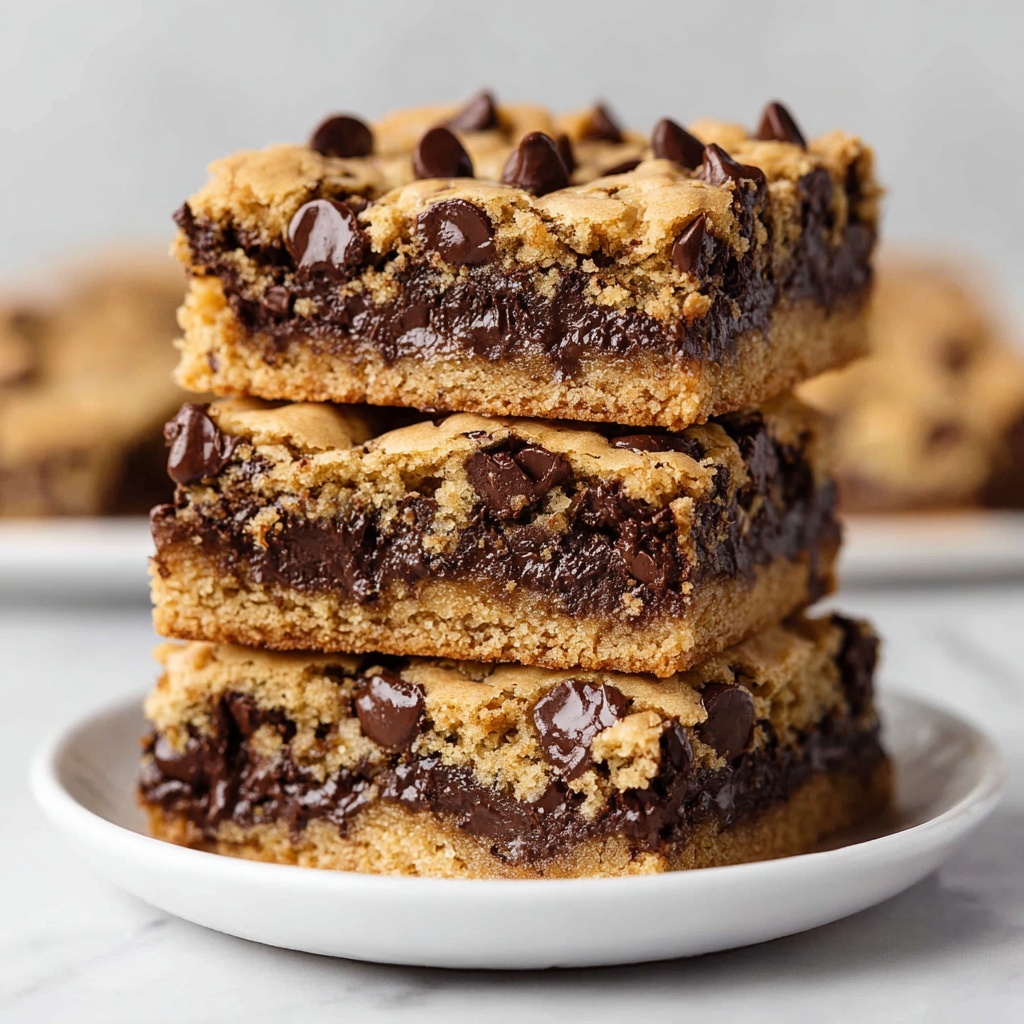 Classic Peanut Butter Cookie Bars Recipe - Recipe Image