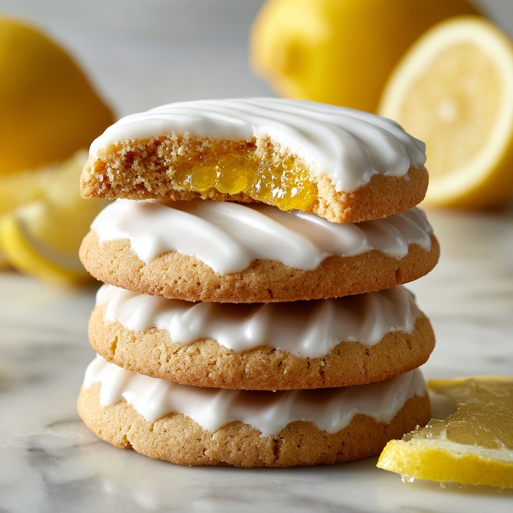 Zesty Lemon Meltaway Cookies Recipe - Recipe Image