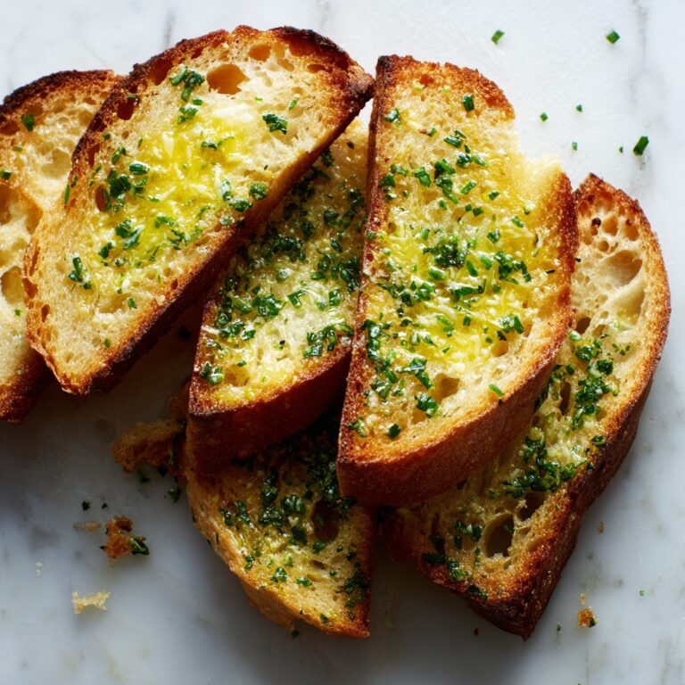 Gorgonzola Garlic Bread Recipe