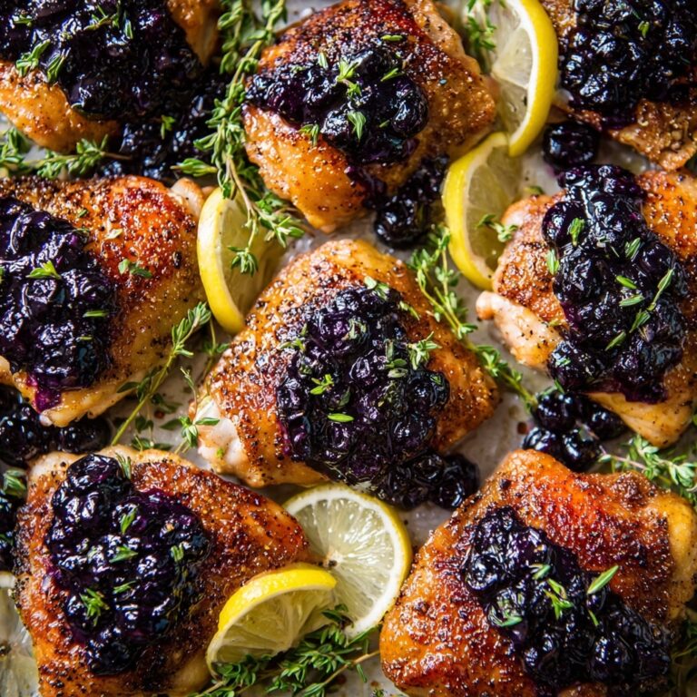 Best-Ever Blueberry Thyme Chicken Recipe