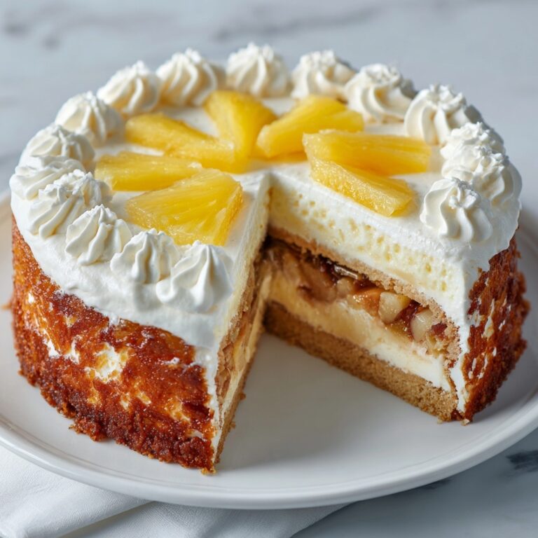 Pineapple Condensed Milk Cake Recipe