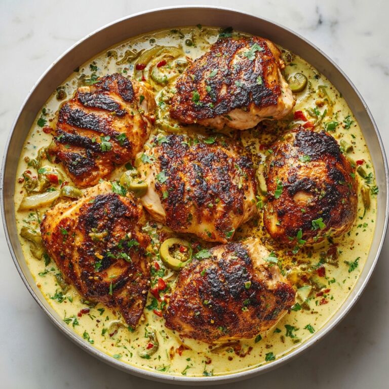 Creamy Pepperoncini Chicken Skillet Recipe