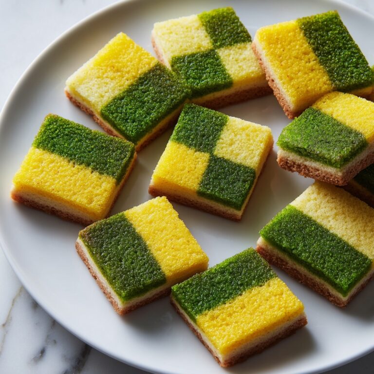 Matcha Checkerboard Cookies Recipe