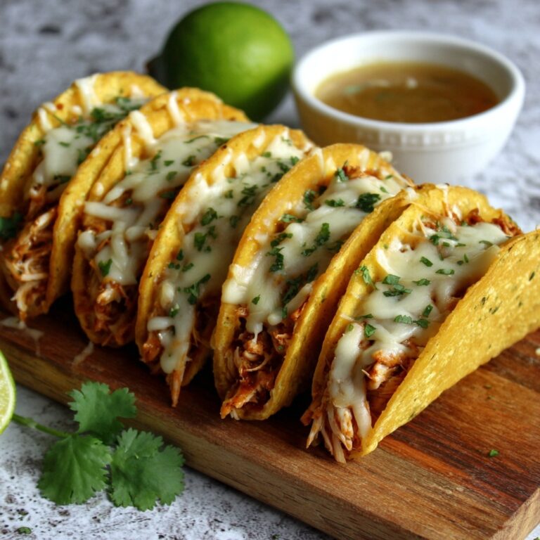 Oven Baked Honey Lime Chicken Tacos Recipe