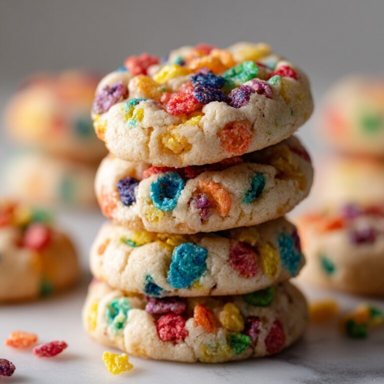 Fruity Pebbles Cake Mix Cookies Recipe
