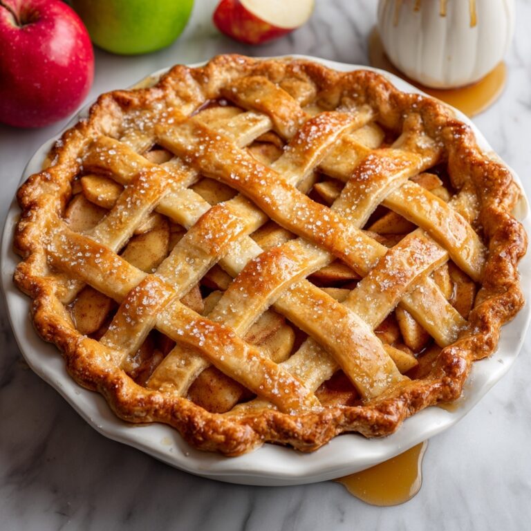 Classic Baked Spiced Apple Pie Recipe