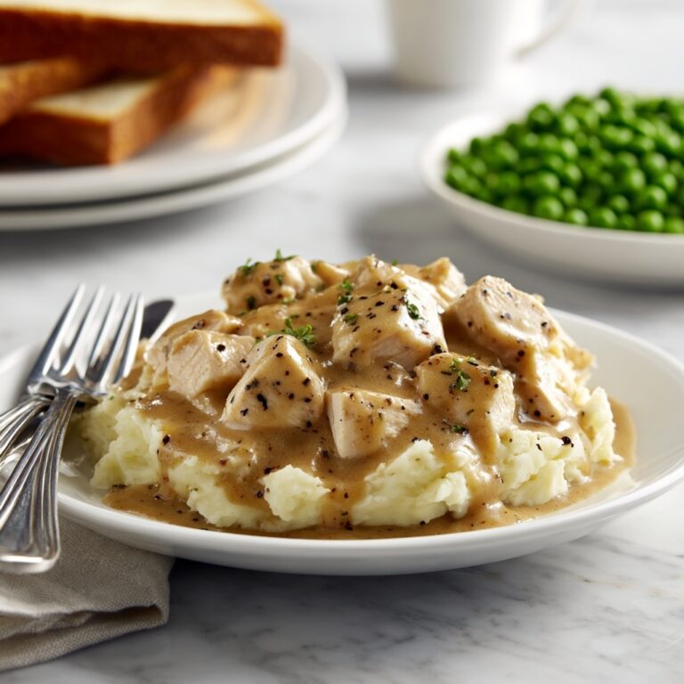 Homestyle Chicken and Gravy Recipe