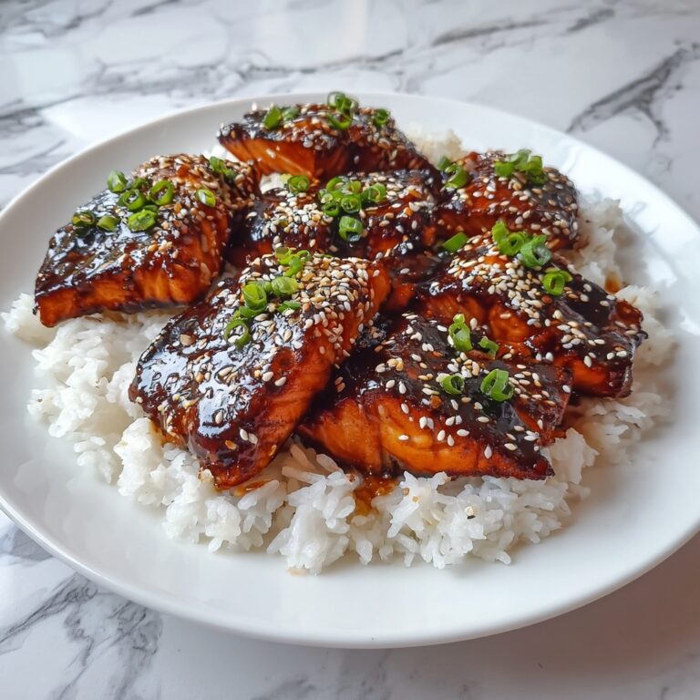 Honey Garlic Salmon Bites Recipe