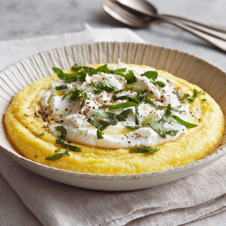 Romanian Polenta with Cheese and Sour Cream Recipe