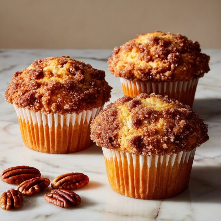 Pecan Pie Brown Sugar Muffins Recipe
