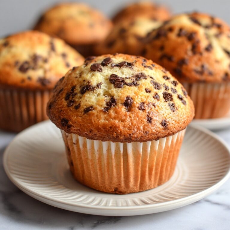 Easy Chocolate Chip Muffins Recipe