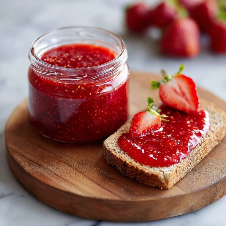 Homemade Strawberry Jam: Bursting with Summertime Flavor Recipe