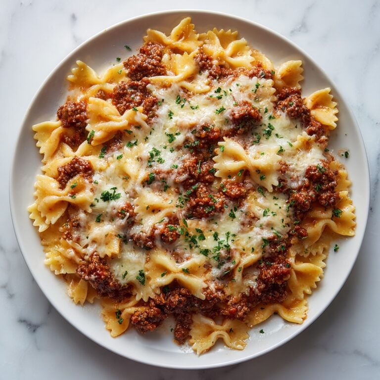 Bowtie Pasta Ziti Bake with Ricotta and Mozzarella Recipe