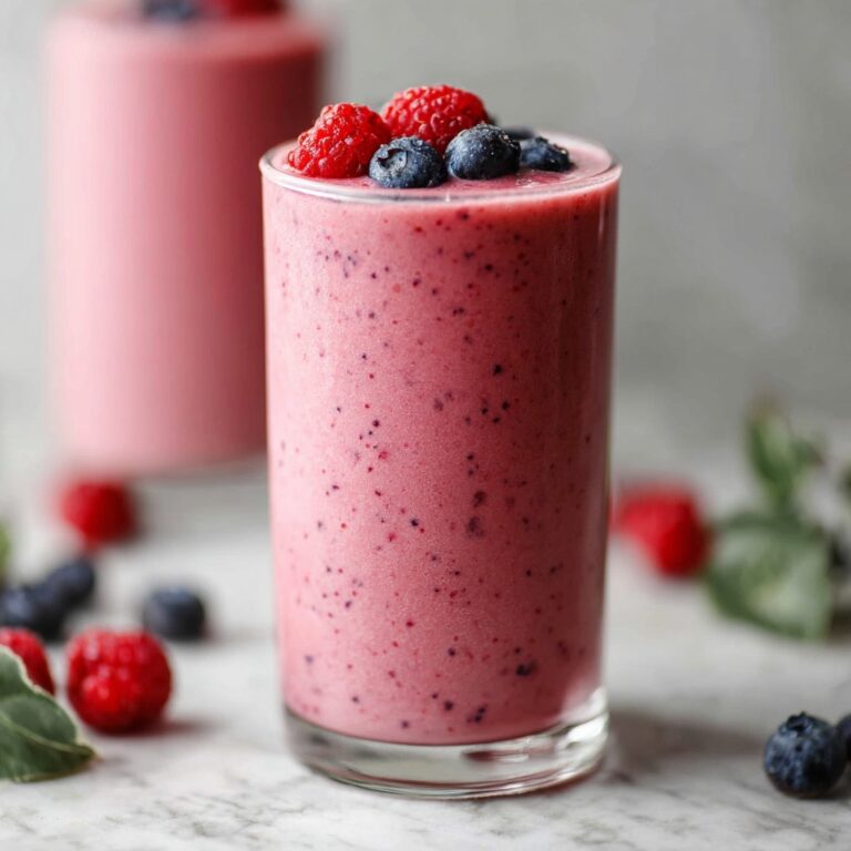 Mixed Berry Smoothie Recipe