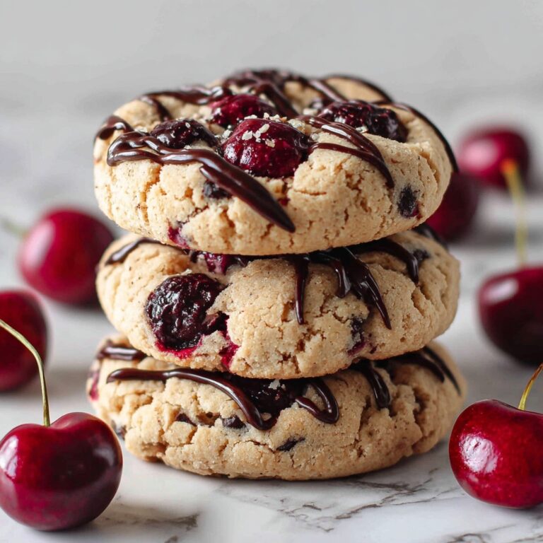 White Chocolate Cherry Shortbread Cookies Recipe