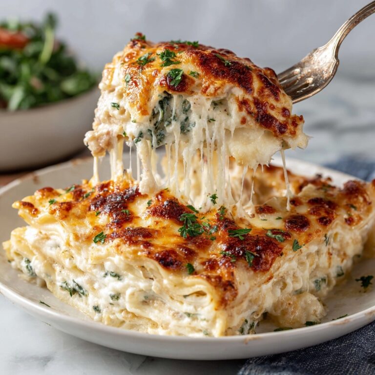 White Chicken Lasagna Recipe