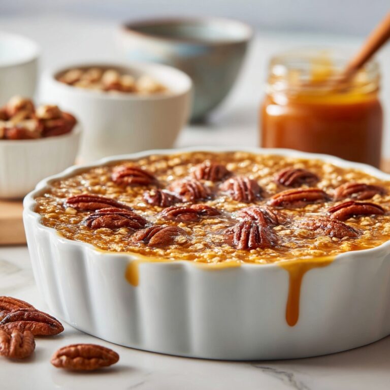Pecan Pie Baked Oatmeal Recipe