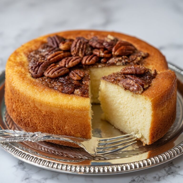 Butter Pecan Pound Cake Recipe