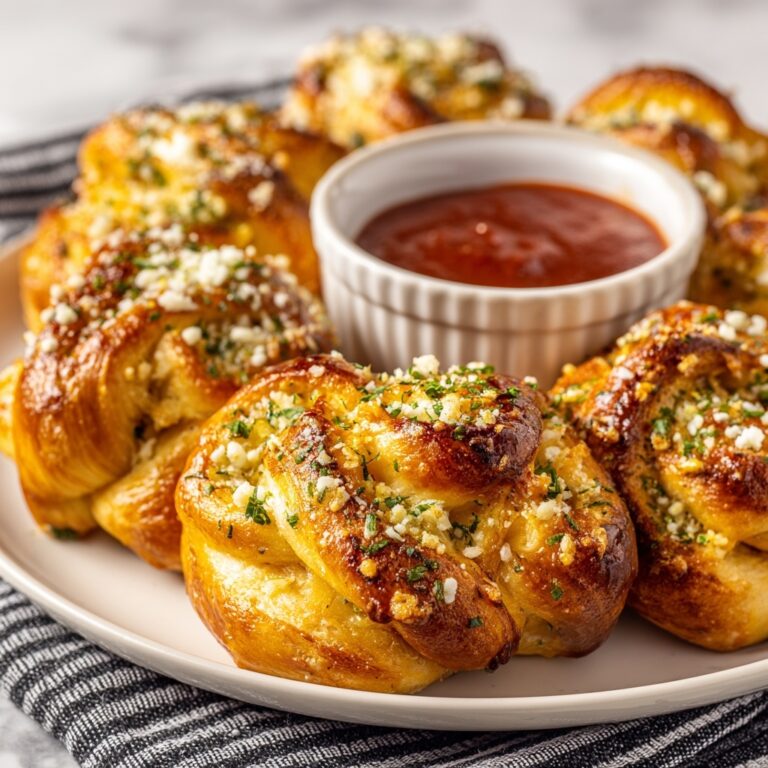 Garlic Parmesan Knots Recipe