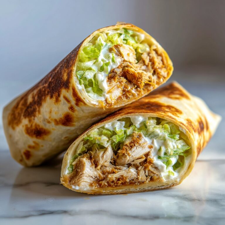 Caesar Chicken Salad Lunch Wraps: A Savory 15-Minute Meal Recipe