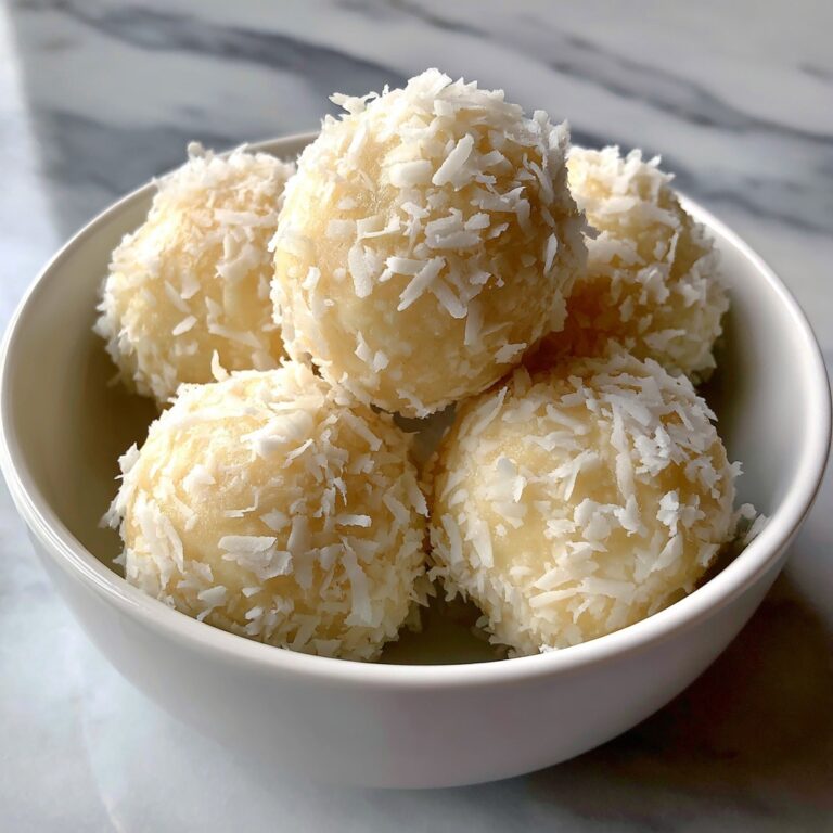 Delightful Coconut Cream Balls: 15-Min Comfort Dessert Recipe