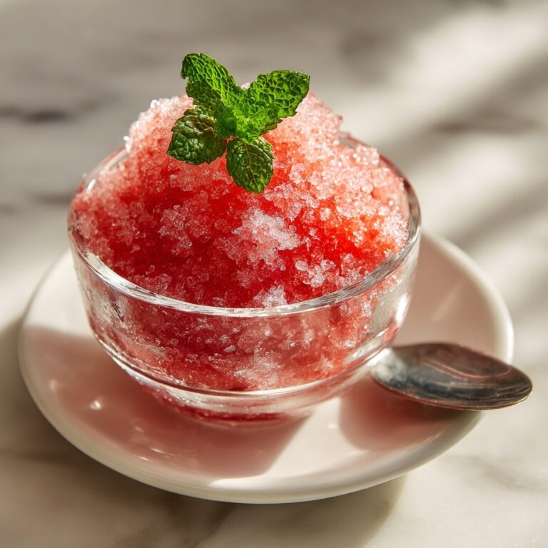 Easy Watermelon Granita Recipe