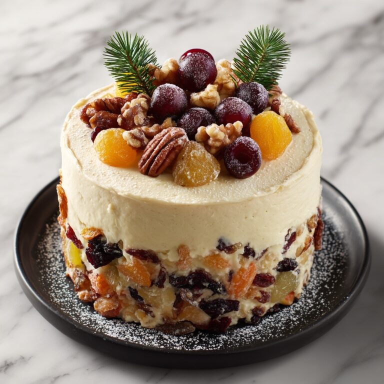 Delightful Christmas Fruit Cake Recipe
