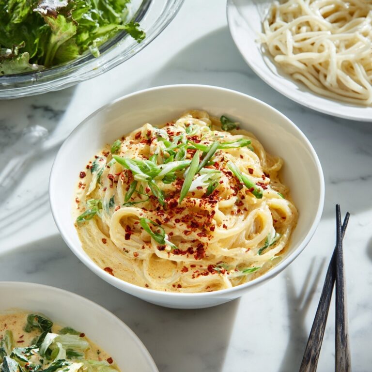 Easy Peanut Butter Ramen Noodles Recipe