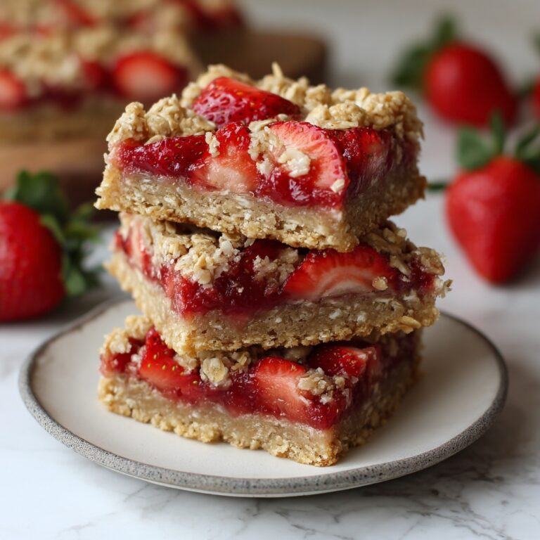 Healthy Strawberry Oatmeal Bars: A Tasty Guilt-Free Treat Recipe