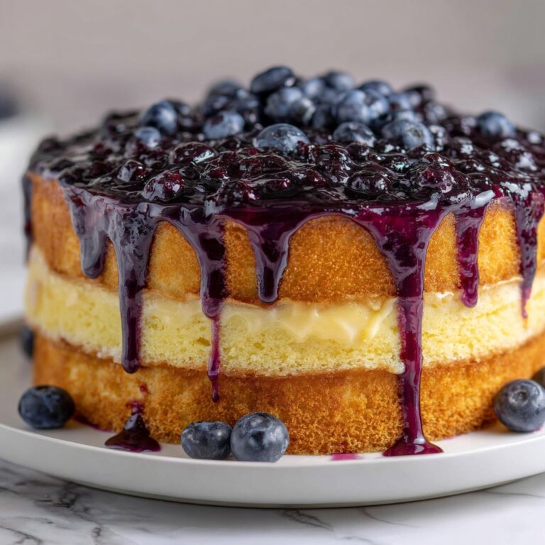 Blueberry Maple Upside Down Cake Recipe