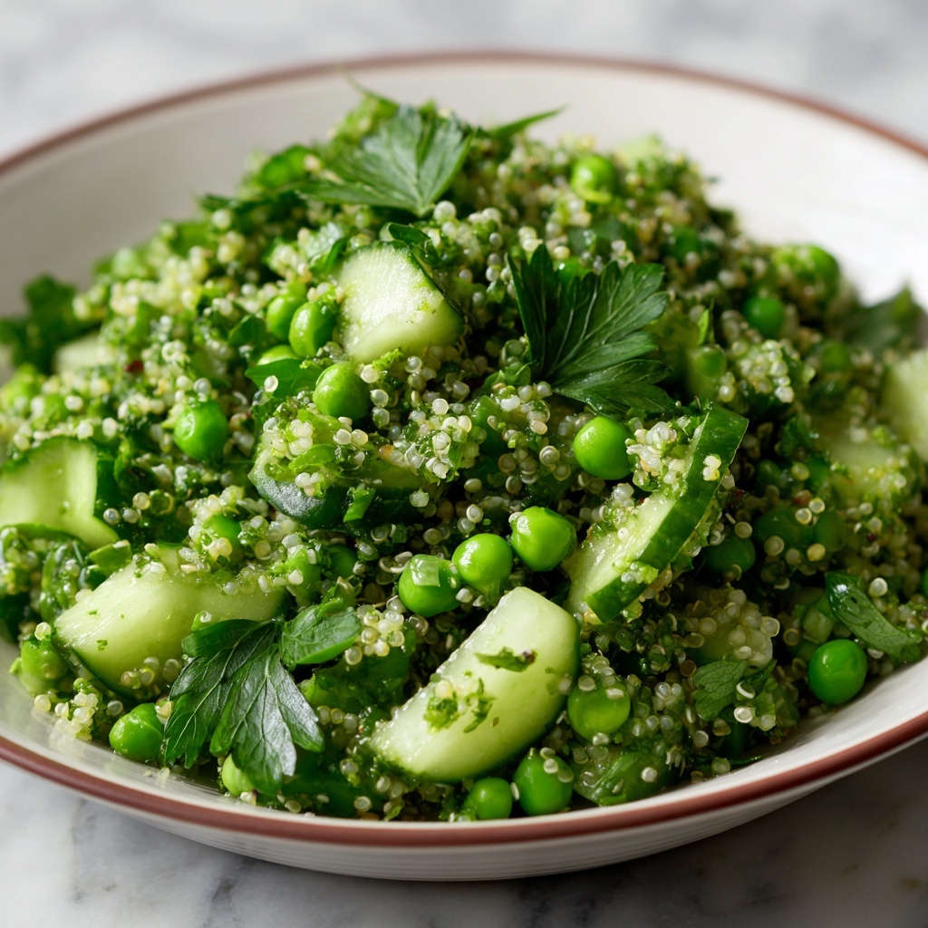 Asian Quinoa Salad with Sesame Ginger Dressing Recipe - Recipe Image