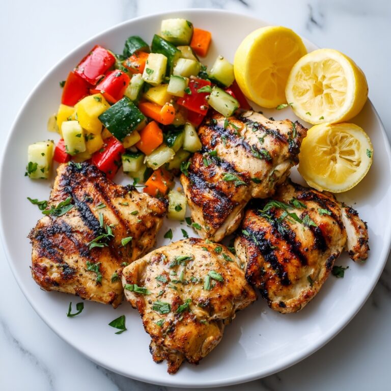 Savor Juicy Pargiot: Quick Grilled Israeli Chicken Thighs Recipe