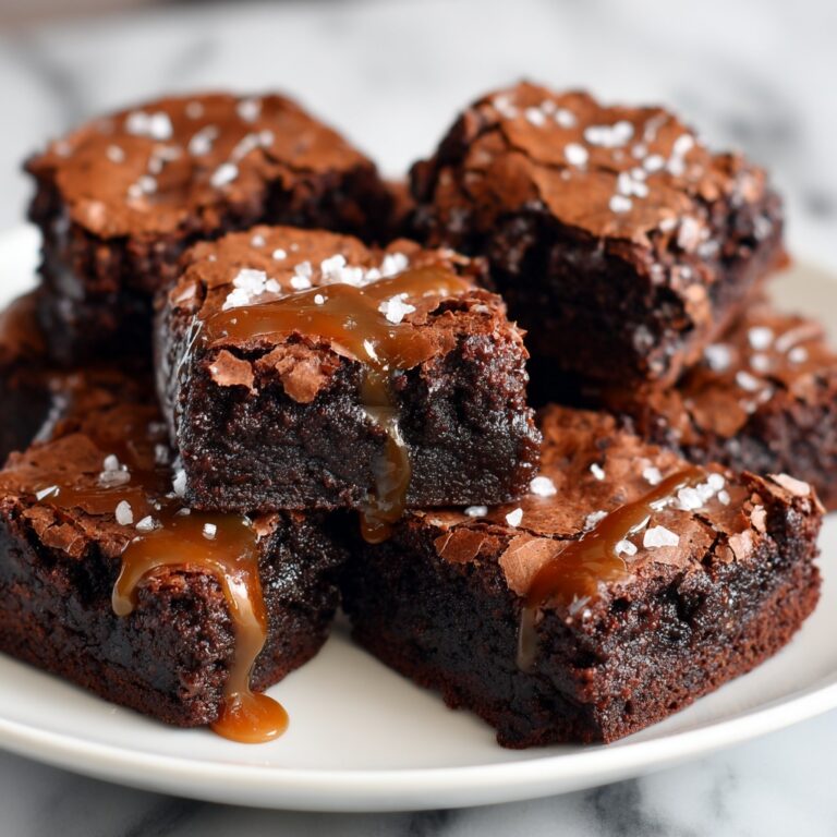 Salted Caramel Brownies Recipe