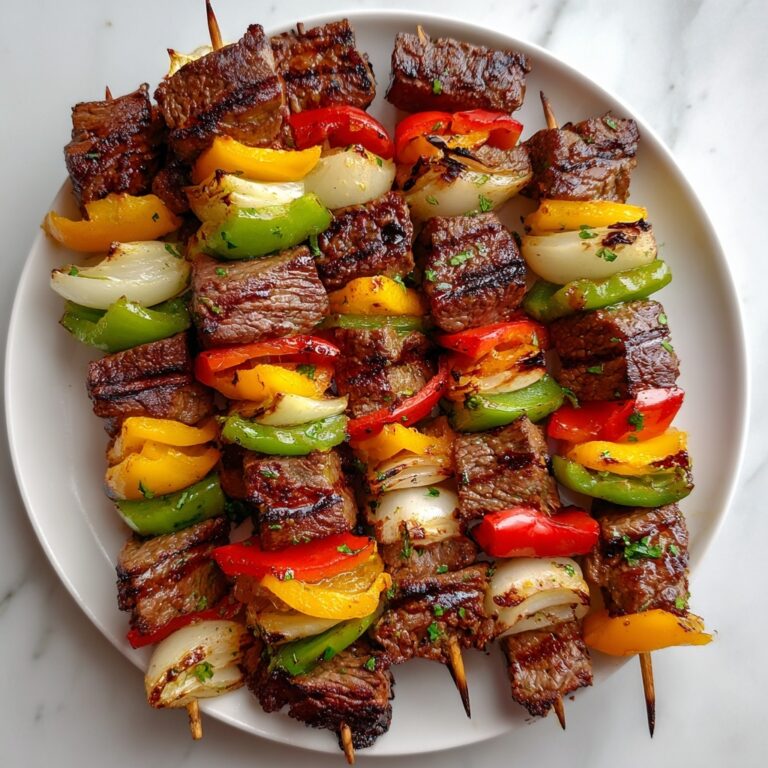Grilled Steak Kebabs Recipe
