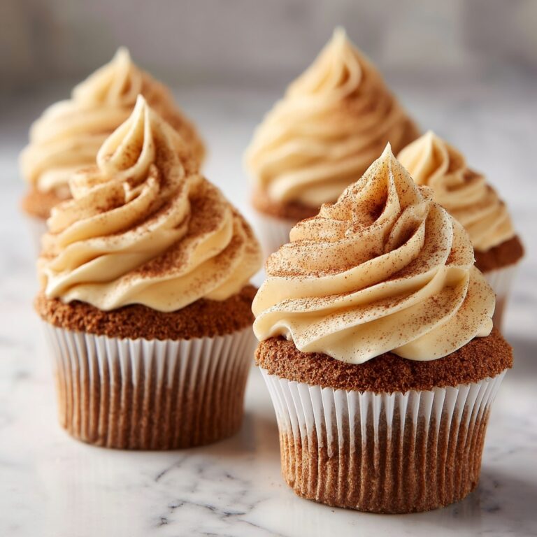 Pumpkin Cinnamon Roll Cupcakes Recipe