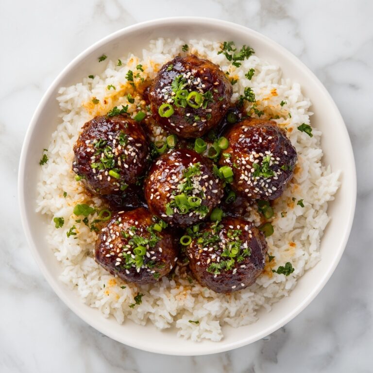 Teriyaki Turkey Meatballs Recipe