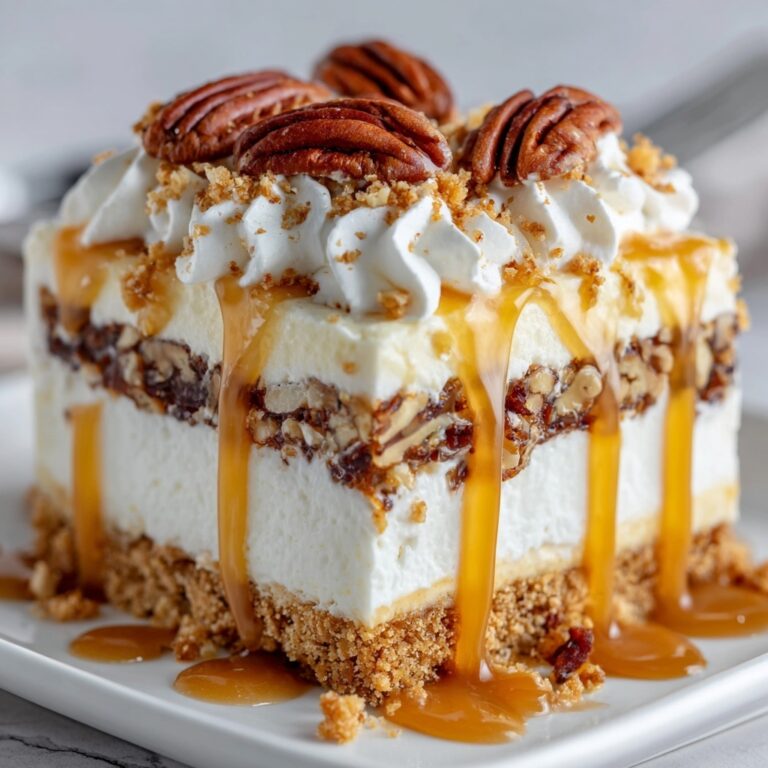 Butter Pecan Praline Poke Cake Recipe
