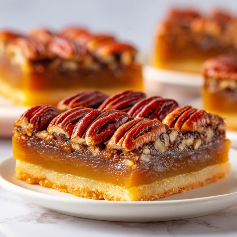 Easy Pecan Pie Bars Recipe