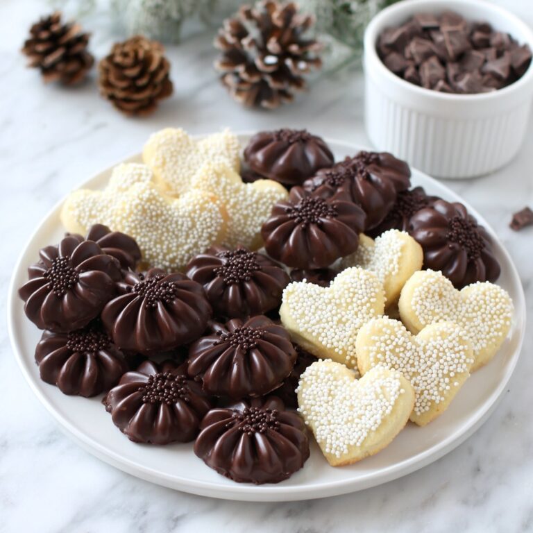 Ultimate Chocolate Spritz Cookies for Holiday Celebration Recipe