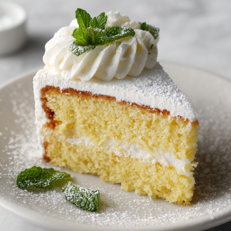 Lemon Custard Cloud Cake Recipe
