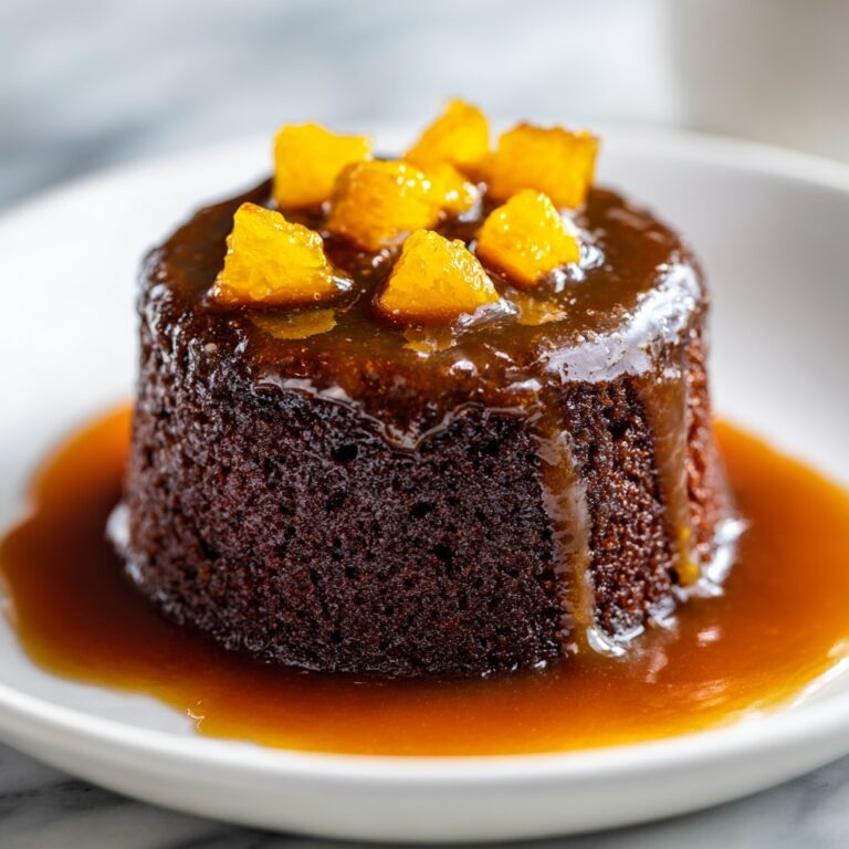 Sticky Toffee Pudding with Rich Toffee Sauce Recipe