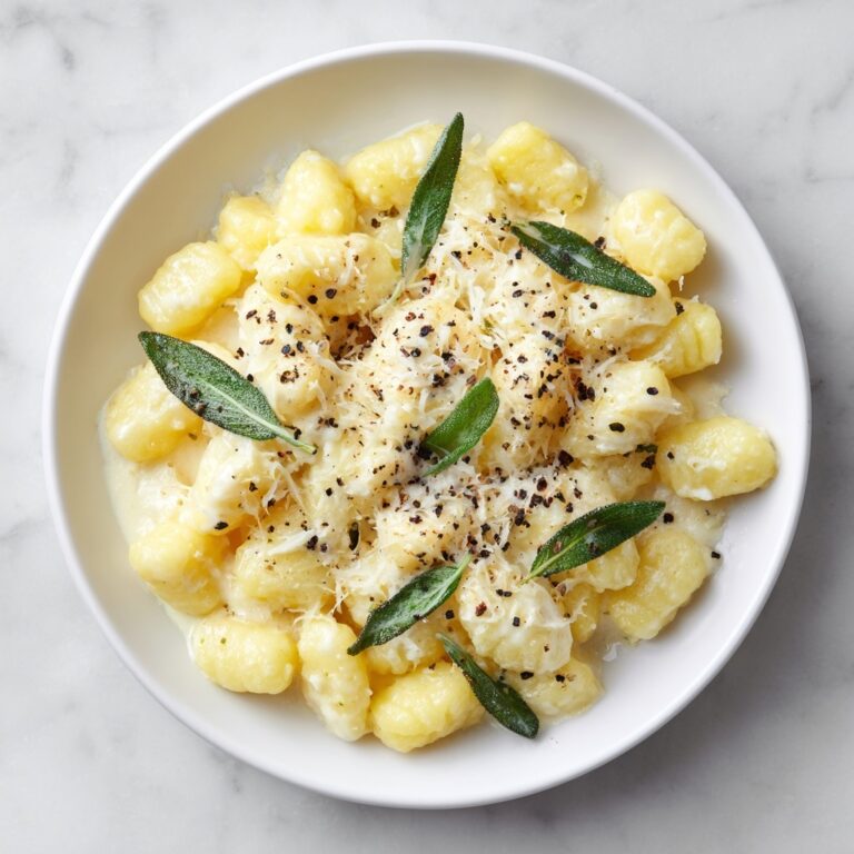 Creamy Pumpkin Ricotta Gnocchi with Sage Butter Recipe